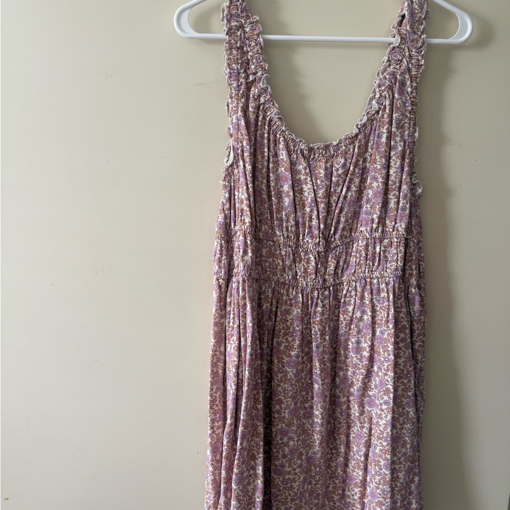 American Eagle Outfitters Purple Floral Dress